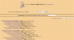 Desktop Screenshot of buecherforum.literaturschock.de